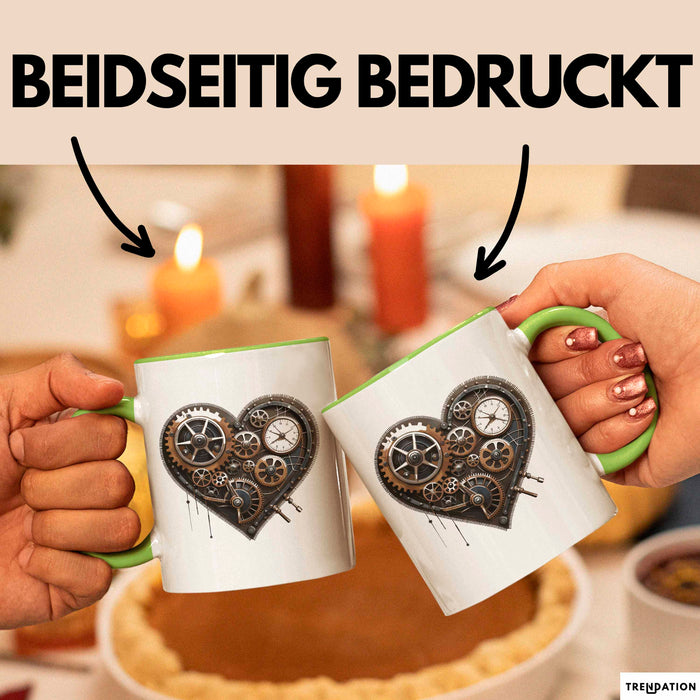 Zukunft Fan Enthusiast Tasse Geschenkidee für Zukunfts Fans Grün Trendation