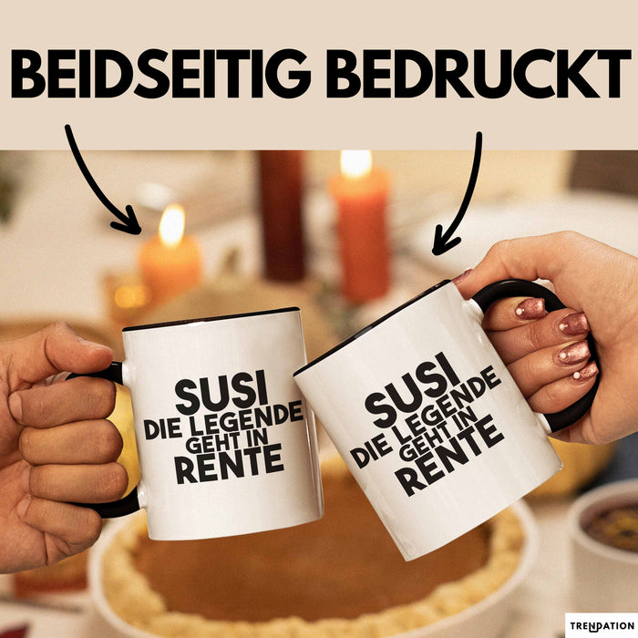 Susi Tasse Susi – Die Legende Geht In Rente Geschenk