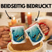 Taucher Tasse Geschenkidee für Tauch Enthusiasten Rot Trendation