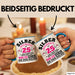 Silberhochzeit Tasse Geschenk Seit 25 Jahren Lustiger Spruch Humorvoll Blau Trendation
