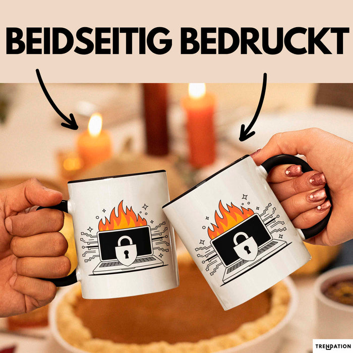 Cybersecurity Experte Tasse Geschenk Lustige Geschenkidee Spruch Für Sicherheits Profis Trendation