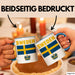 Schweden Skandinavien Schwedisch Tasse Geschenk Lustige Geschenkidee Spruch Blau Trendation