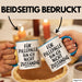 Sarkasmus Tasse Geschenk Lustige Geschenkidee Spruch Für Pillepalle Bin Ich Nicht Zuständig Blau Trendation