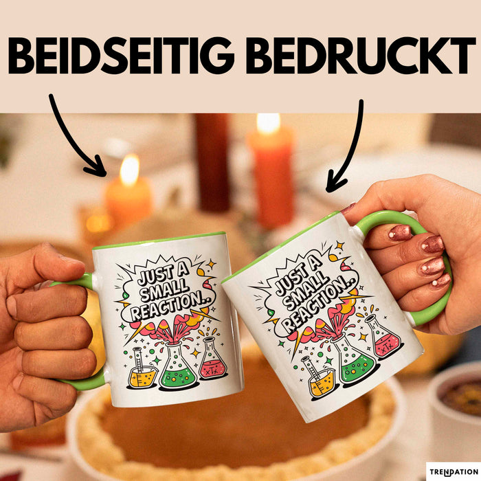Chemiker Tasse Geschenk Lustige Geschenkidee Spruch Für Reaktions Fans Grün Trendation