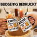Kaffee Tasse Geschenk Kaffee Weil Es Fuer Bier Zu Frueh Ist Geschenkidee Lustig Schwarz Trendation