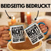 Lustige Tasse Besserwisser Mit Spruch Ich Diskutiere Nicht Ich Erkläre Nur Warum Ich Recht Habe Kaffee-Becher Sprüche Geschenkidee Kollege Blau Trendation