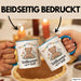 Baby Geburt Neue Eltern Tasse Geschenk Lustige Geschenkidee Spruch Willkommen Auf Der Welt Blau Trendation