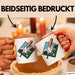 Baseballspieler Tasse Geschenkidee für Baseballliebhaber Rot Trendation
