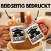 Gendern Tasse Geschenkidee Ich Gender Nicht Ich Habe Einen Schulabschluss Kaffee-Becher Rot Trendation