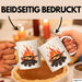 Camping Koch Tasse Geschenkidee für Outdoor Koch Liebhaber Weiß Trendation