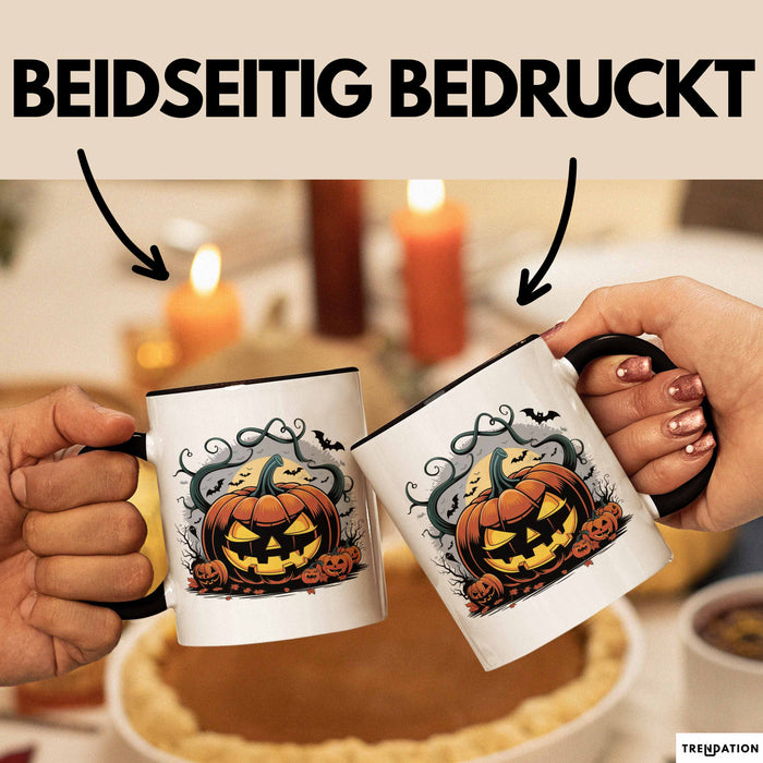 Halloween Tasse Geschenkidee für Grusel Saison Fans Trendation