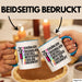 Krankenschwester Pflege Betreuung Tasse Geschenk Lustige Geschenkidee Spruch Pflege Blau Trendation