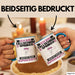 Fallschirmspringer Tasse Geschenk für Fallschirmspringer Geburtstag Lustiger Spruch Kaffee-Becher Was Ist Deine Superkraft Blau Trendation