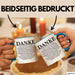 Danke Tasse Geschenk Lustige Geschenkidee Spruch Danke Blau Trendation
