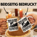 Dachdecker Tasse Geschenk Ruhig Bleiben Ich Bin Dachdecker Und Regel Das Geschenkidee Weiß Trendation