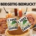 I Love Lauchs Tasse Geschenk Jogger Fitness Fun Spass Rosa Trendation