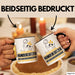 Hundebesitzer Geschenk Tasse Ich Bin Hundebesitzer Aber Sag Doch Einfach Superheld Lustige Geschenkdiee für Hundebesitzer Kaffee-Becher Schwarz Trendation