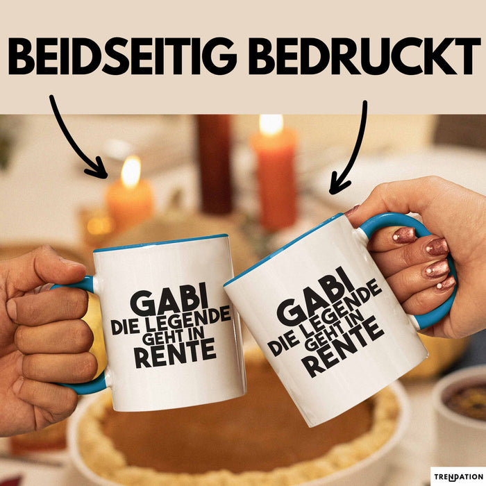 Gabi Tasse Gabi – Die Legende Geht In Rente Geschenk