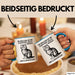 Büroarbeit Kollege Tasse Geschenk Lustige Geschenkidee Spruch Ein Vögelchen Hat Mir Gezwitschert Dass Du Weggehst Hab Es Aufgefressen Blau Trendation