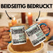 Survival-Experte Geschenk Kaffee-Tasse Geschenkidee für Survival-Experte Ich Bin Survival-Experte Ich Kann Es Dir Erklären Jedoch Nicht Für Dich Verstehen Spruch Lustig Blau Trendation