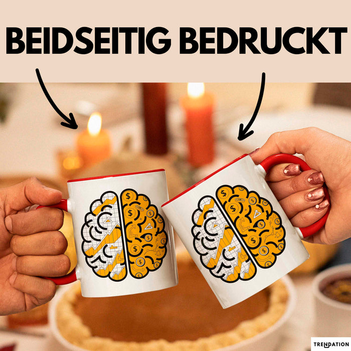 Ökonom Tasse Geschenk Lustige Geschenkidee Spruch Für Daten Denker Rot Trendation