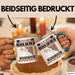 Boulderer Tasse Geschenk für Boulderer Geburtstag Lustiger Spruch Kaffee-Becher Was Ist Deine Superkraft Blau Trendation
