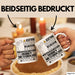 Hobbymeteorologe Geschenk Tasse Lustiger Spruch Erheben Sie Sich Der Hobbymeteorologe Betritt den Raum Weiß Trendation