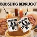 Gitarrist Tasse Geschenk für Gitarrenspieler Männer Geschenkidee Problem und Lösung Gitarre Rosa Trendation