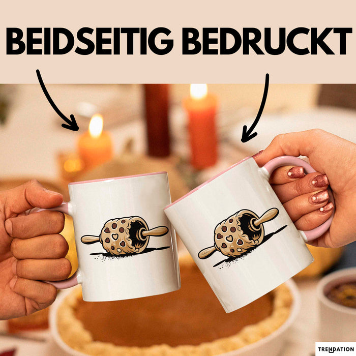 Backliebhaber Tasse Geschenkidee für Ofen Fanatiker Rosa Trendation