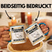 Tierheimmitarbeiter Tasse Geschenk für Tierheimmitarbeiter Geburtstag Lustiger Spruch Kaffee-Becher Was Ist Deine Superkraft Blau Trendation