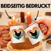 Huhn Tier Bauer Tasse Becher Geschenk Lustige Geschenkidee Spruch Hühnerherz Rot Trendation