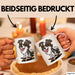 Hund Tierliebhaber Skateboard Tasse Geschenk Lustige Geschenkidee Spruch Rosa Trendation