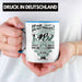 TRENDATION 40. Geburtstag Tasse Frau Mann Geschenk 40er Geschenkidee 40 Mutter Vater Blau Trendation