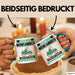 Mountainbiker Tasse Geschenk für Mountainbiker Geburtstag Lustiger Spruch Kaffee-Becher Was Ist Deine Superkraft Blau Trendation