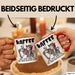Humor Tasse Geschenk Mit Spruch Kaffee Weil Nicht Jeder Tag Mit Mord Beginnen Kann Sarkasmus Kaffee-Becher Rot Trendation