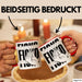 Italiener Geschenk Tasse Ficko Italienische Handbewegeung Kaffee-Becher Rot Trendation