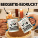 Rettungssanitäter Geschenk Tasse Ich Bin Rettungssanitäter Aber Sag Doch Einfach Superheld Lustige Geschenkdiee für Rettungssanitäter Kaffee-Becher Blau Trendation