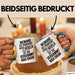 Gisela Tasse Geschenk Niemand Ist Perfekt Gisela Verdammt Nah Dran Geschenkidee Blau Trendation