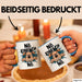 Sarkastischer Hund Tasse Geschenkidee Nope Haustierbesitzer Blau Trendation