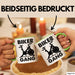 Biker Gang Tasse Geschenk Cardio Zuhause Fitness-Bike Geschenkidee Becher Grün Trendation