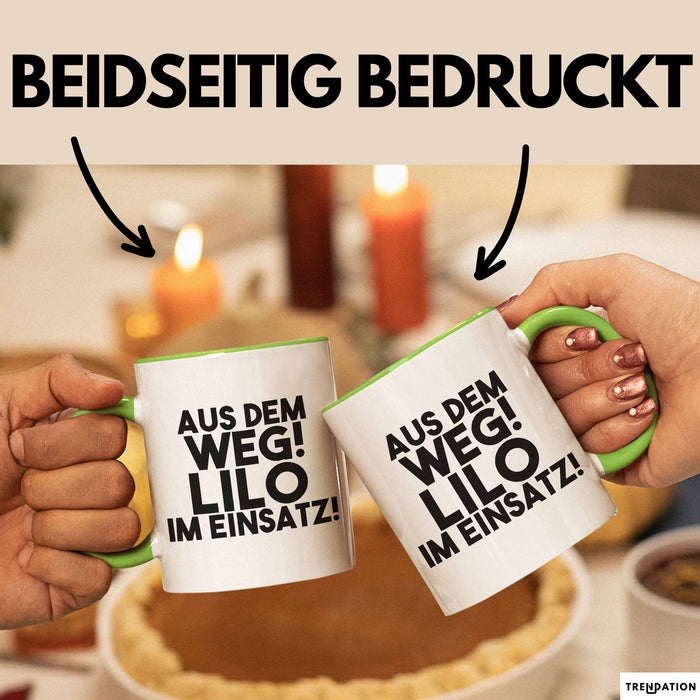 Lilo Tasse Aus Dem Weg! Lilo Im Einsatz! Geschenk