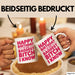 Geburtstagsfeier Tasse Geschenk Lustige Geschenkidee Spruch Alles Gute Zum Geburtstag An Die Heftigste Queen Weiß Trendation
