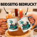 Freiberuflicher Autor Tasse Geschenkidee für Wortliebhaber Blau Trendation