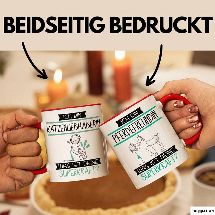 Tierphysiotherapeutin Geschenk Tasse Ich Bin Tierphysiotherapeutin Was Ist Deine Superkraft Geschenkidee Lustig Geburtstag Weihnachten Rot Trendation