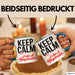 Krankenschwester Pflege Betreuung Tasse Geschenk Lustige Geschenkidee Spruch Keep Calm I Am A Pflegebruder Blau Trendation