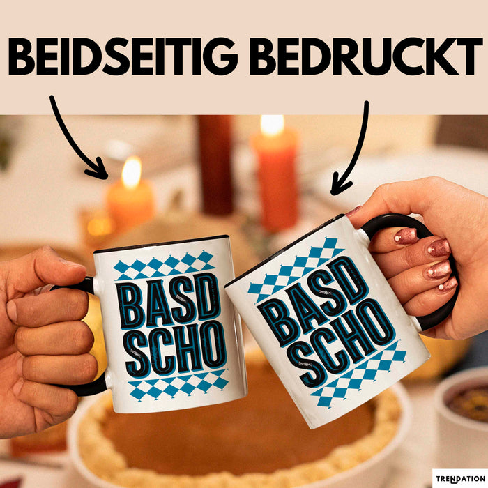 Deutschland München Bayern Bayerisch Tasse Geschenk Lustige Geschenkidee Spruch BASD SCHO Trendation