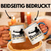 Dresden Fußball Tasse Geschenk Lustige Geschenkidee Spruch Ehre Stolz Tradition Blau Trendation