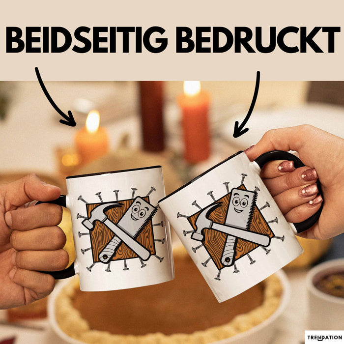 Tischler Tasse Geschenk Lustige Geschenkidee Spruch Für Holzhandwerker Trendation
