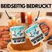 Hausdrache Im Anflug Tasse Geschenk Becher Blau Trendation