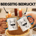 Llama Alpaka Tasse Geschenk Lama Geschenkidee für Lama-Fans Blau Trendation